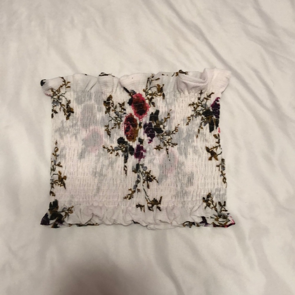 Ruffled Tube Top
